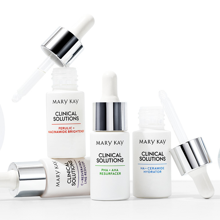Mary Kay Clinical Solutions skincare booster lineup